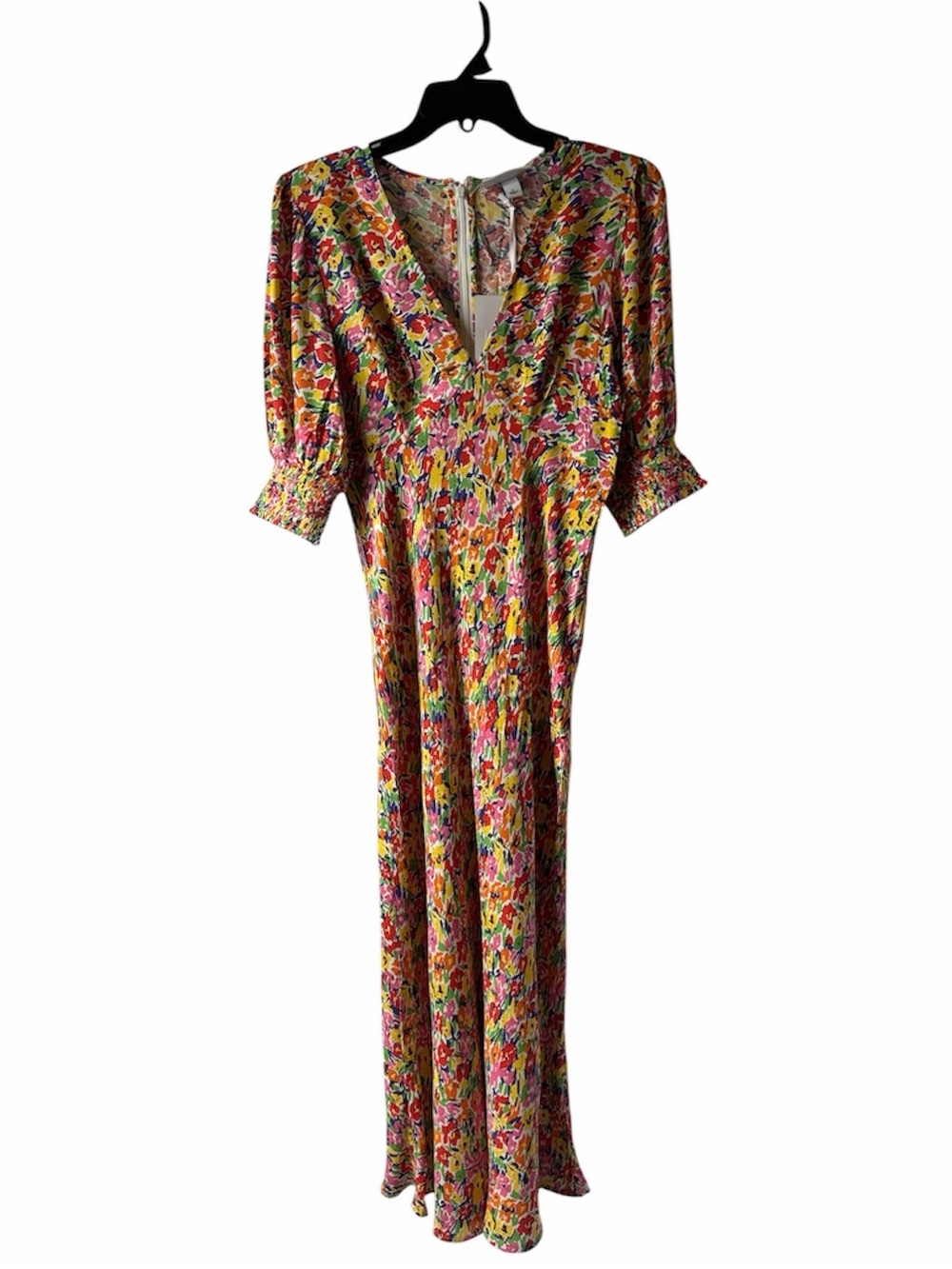 RIXO by target women’s colorful floral maxi dress